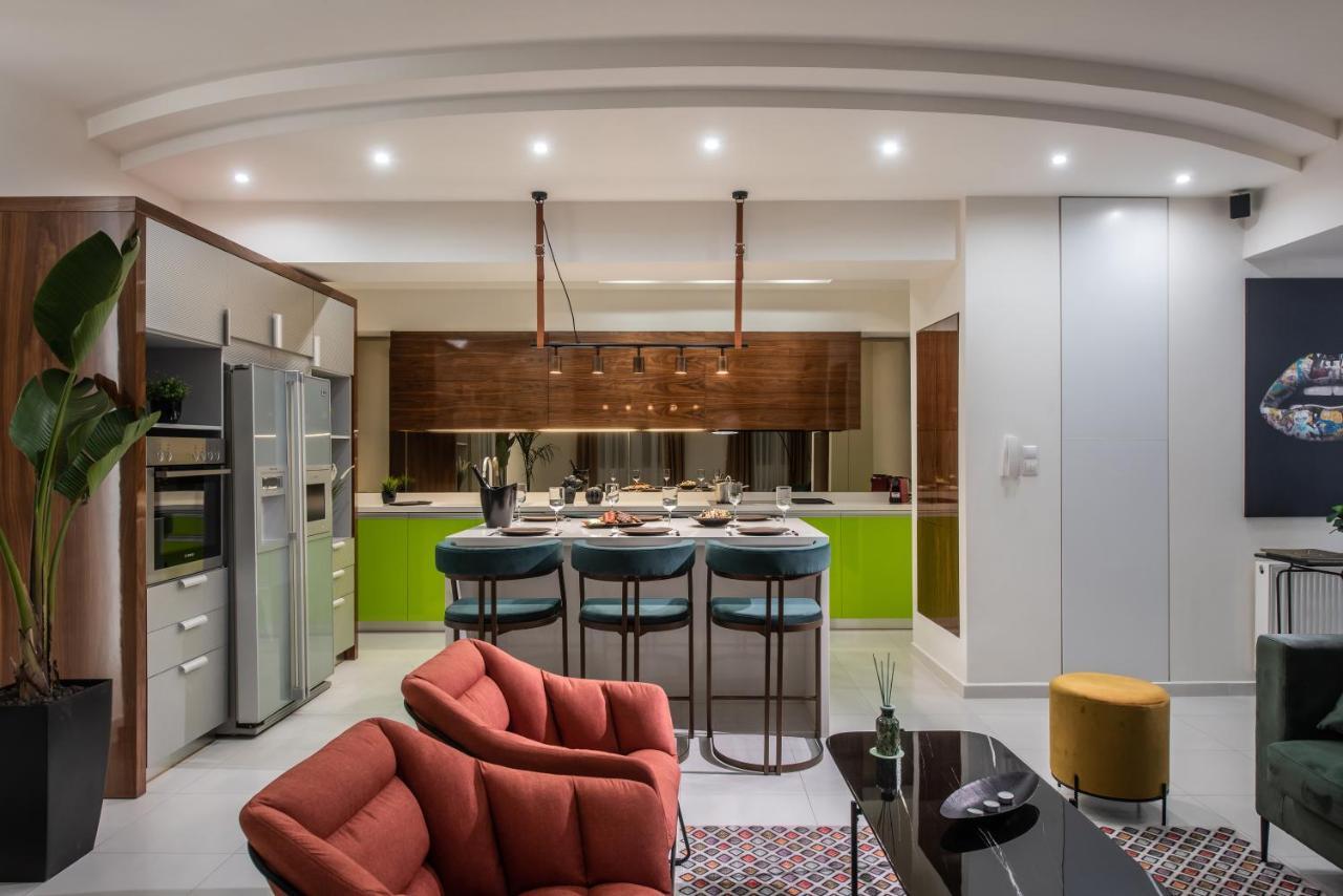 Maison De Mare, 4Br Central Luxury Beach Residence Limenas Chersonisou Exterior foto